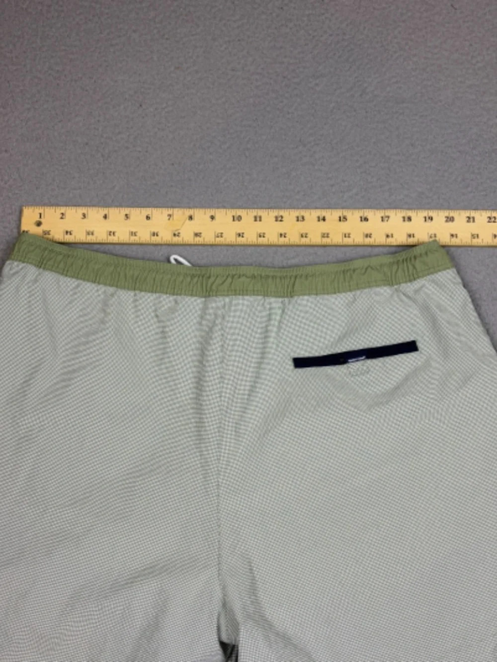 Vineyard Vines Swim Trunks Mens XXL Green Lined Textured Drawstring Swim Beach